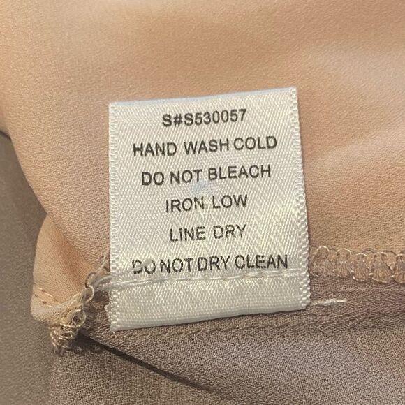 41 Hawthorn Stitch Fix Colorblock Peplum Button Back Top Size Small - Picture 4 of 5